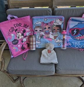 L.O.L. Surprise! Pink and Blue Kids Backpack Set